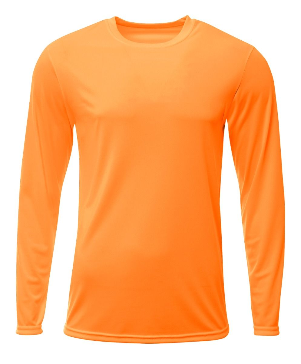 A4 Sublimation Sprint Long Sleeve Tee 100% Polyester