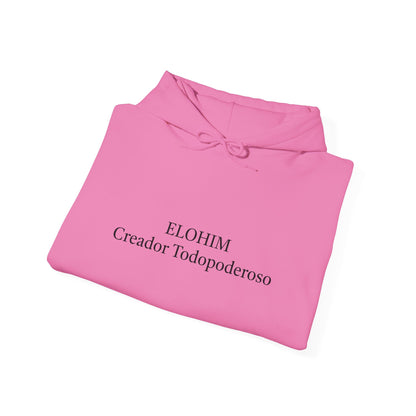 ELOHIM Inspirational Hooded Sweatshirt for All Occasions