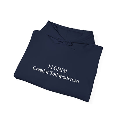 ELOHIM Inspirational Hooded Sweatshirt for All Occasions