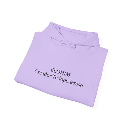 ELOHIM Inspirational Hooded Sweatshirt for All Occasions