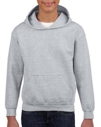 Gildan 18500B Youth Heavy Blend Hooded Sweatshirt