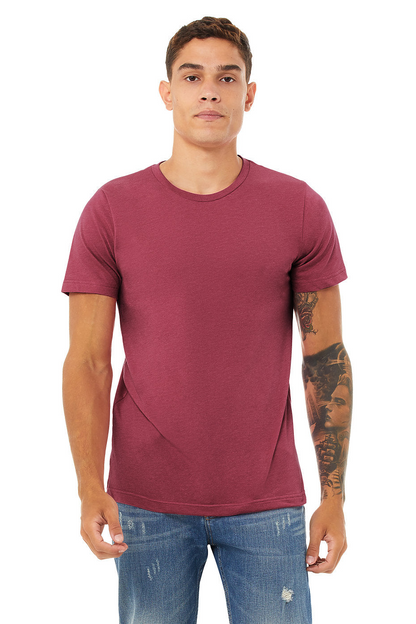 Bella Canvas 3001CVC Unisex Jersey Short Sleeve Tee (XS-XL)