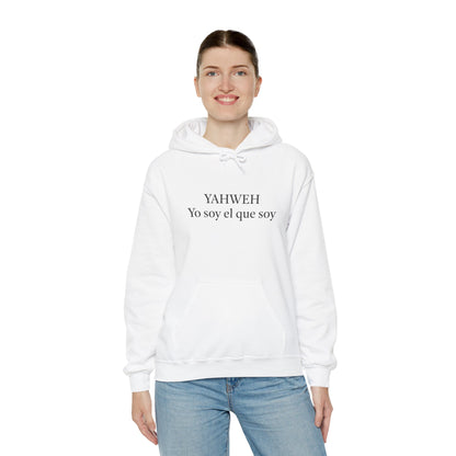 YAHWEH Unisex Heavy Blend Hoodie - Cozy & Inspirational Sweatshirt