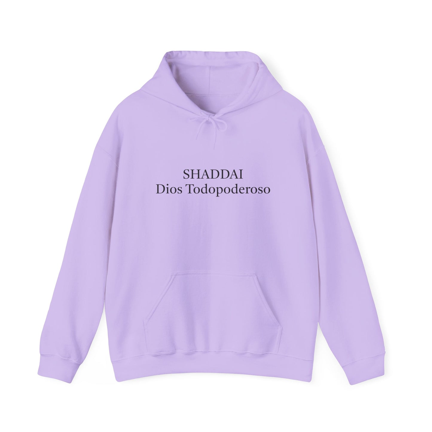 Unisex Heavy Blend™ Hooded Sweatshirt - 'Shaddai Dios Todopoderoso' - Cozy Spiritual Apparel