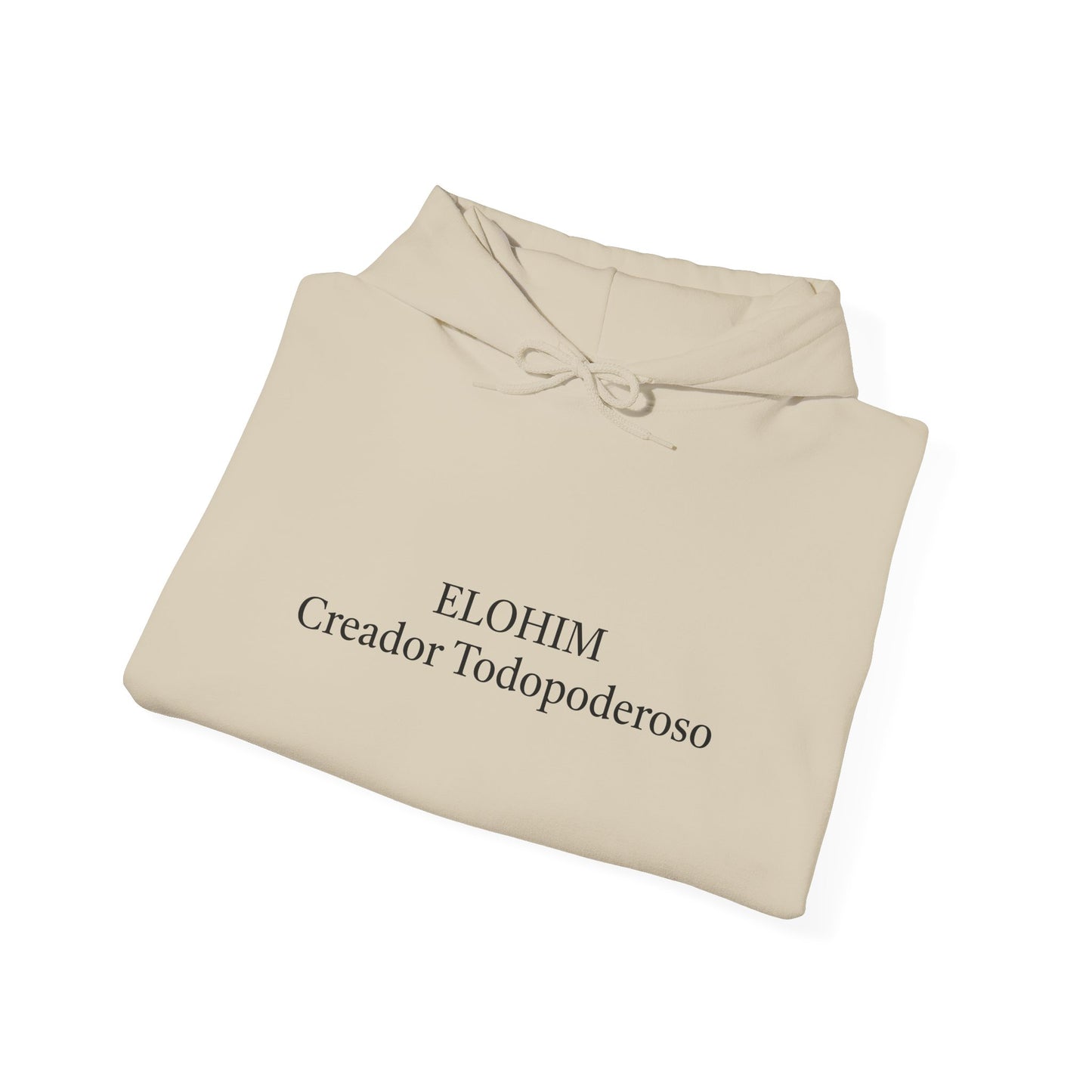 ELOHIM Inspirational Hooded Sweatshirt for All Occasions