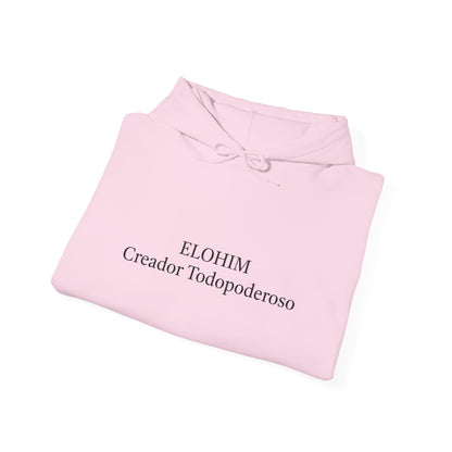 ELOHIM Inspirational Hooded Sweatshirt for All Occasions