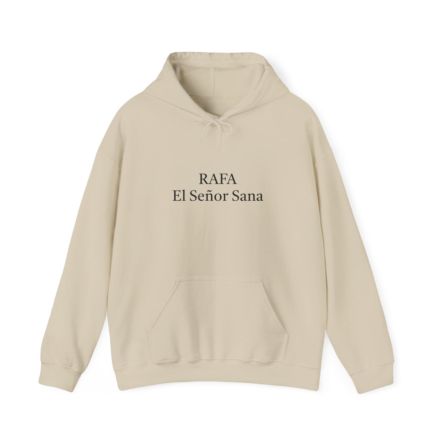 Custom Unisex Heavy Blend™ Hoodie - 'RAFA El Señor Sana'