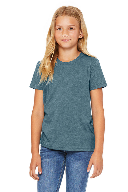 Bella Canvas 3001Y Youth Jersey Short Sleeve Tee