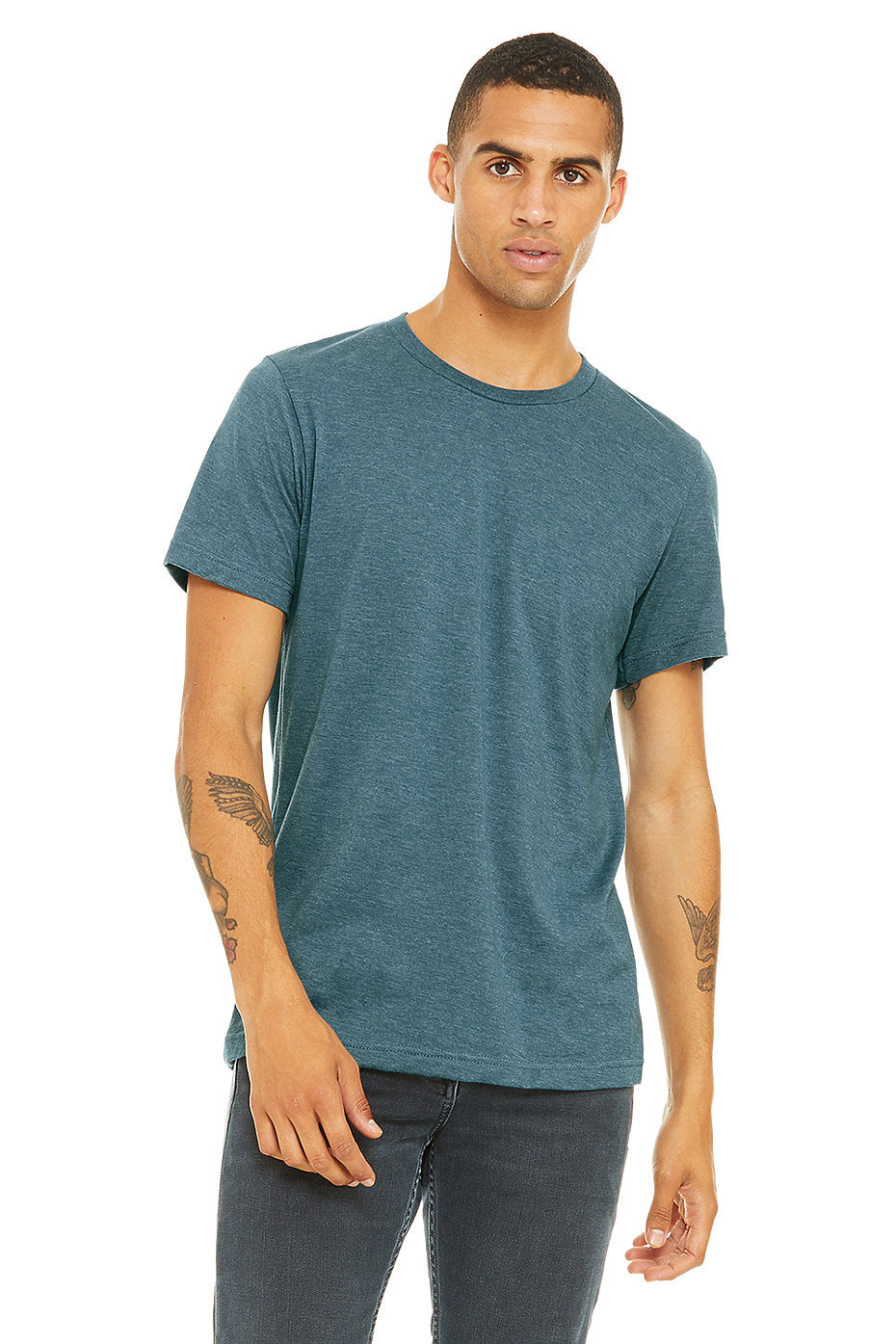 Bella Canvas 3001CVC Unisex Jersey Short Sleeve Tee (XS-XL)