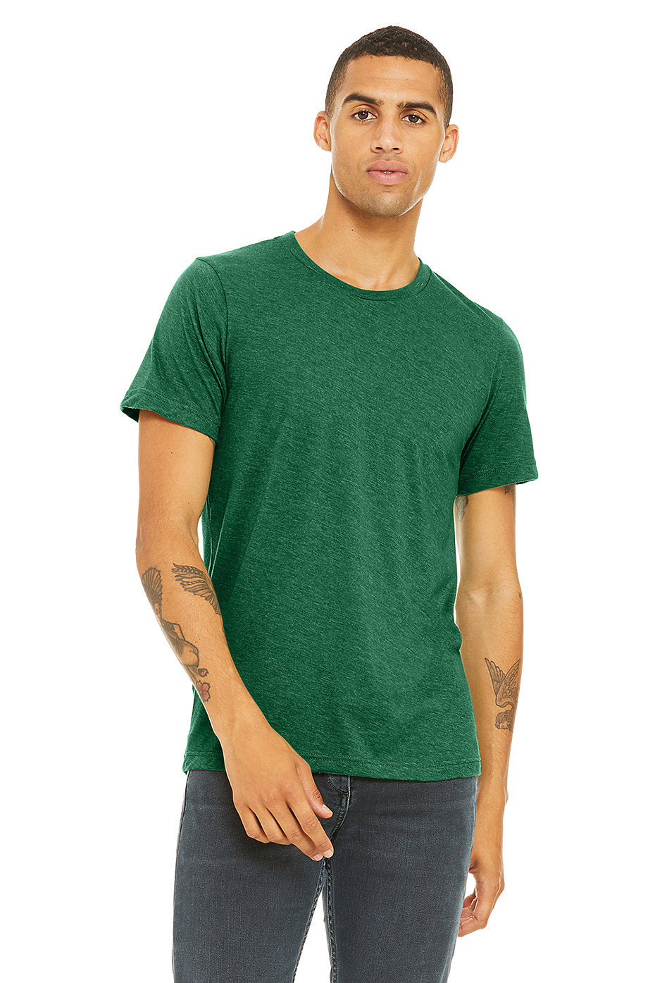 Bella Canvas 3001CVC Unisex Jersey Short Sleeve Tee (XS-XL)