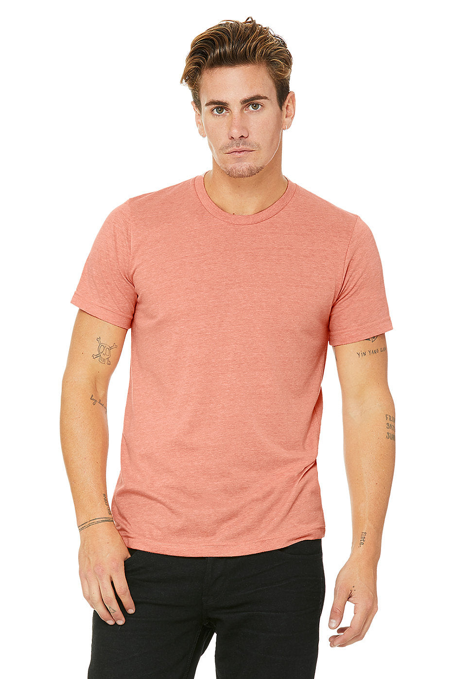 Bella Canvas 3001CVC Unisex Jersey Short Sleeve Tee (XS-XL)